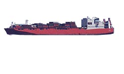 MV Tampa getting clearly visible